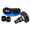 Euromex EduBlue 20X-40X Binocular Portable Stereo Microscope w/ 10MP USB 2 Digital Camera on Pillar Stand ED1402-P-10M